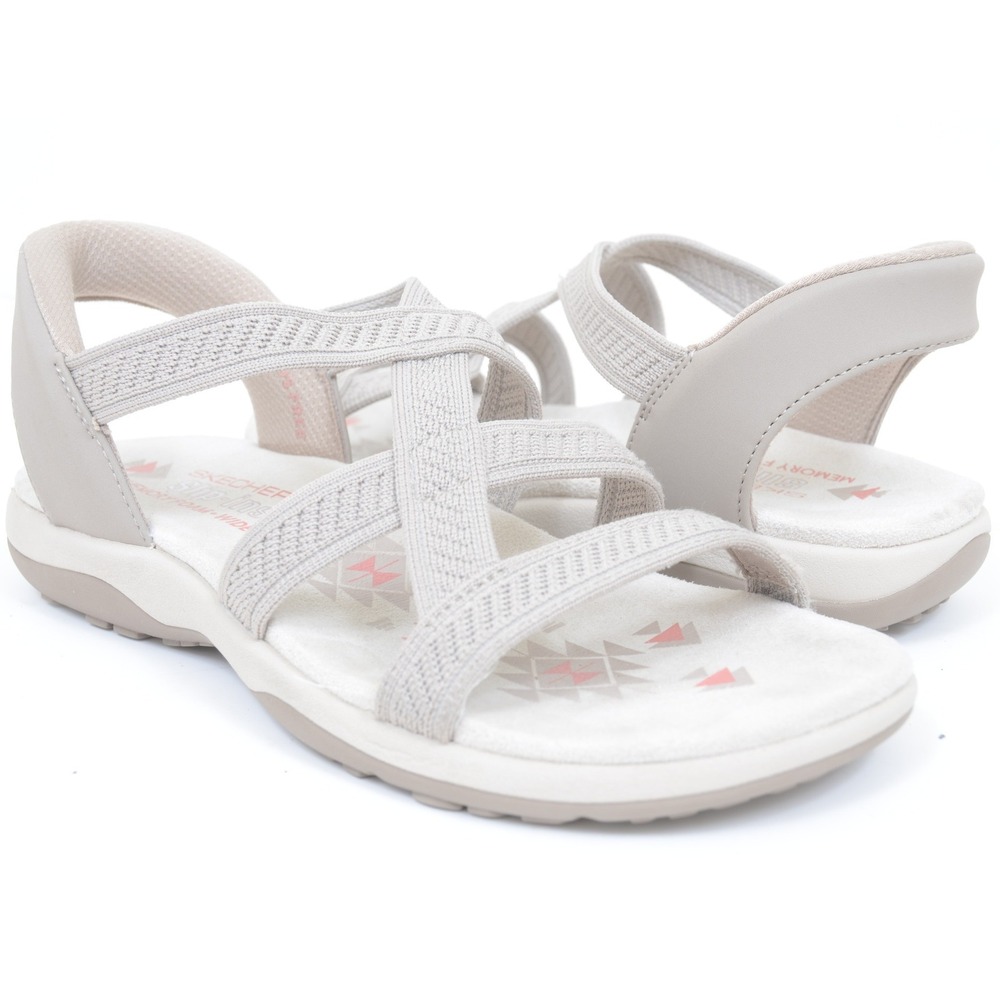 Skechers Slip-Ins Wide Fit Women's 7.5 Comfort Lightweight Walking Vacay Sandal